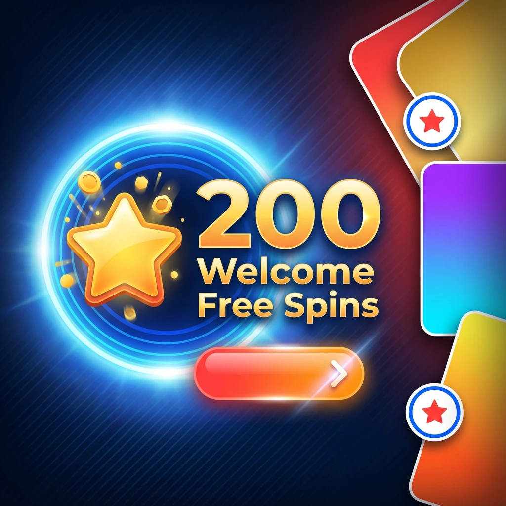 200 Welcome Free Spins